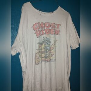 Vintage Distressed XXL Ghost Rider Graphic T-Shirt